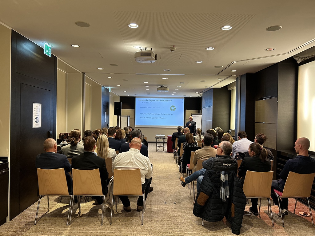 séance trimestrielle association gouvernante générale au Movenpick Lausanne